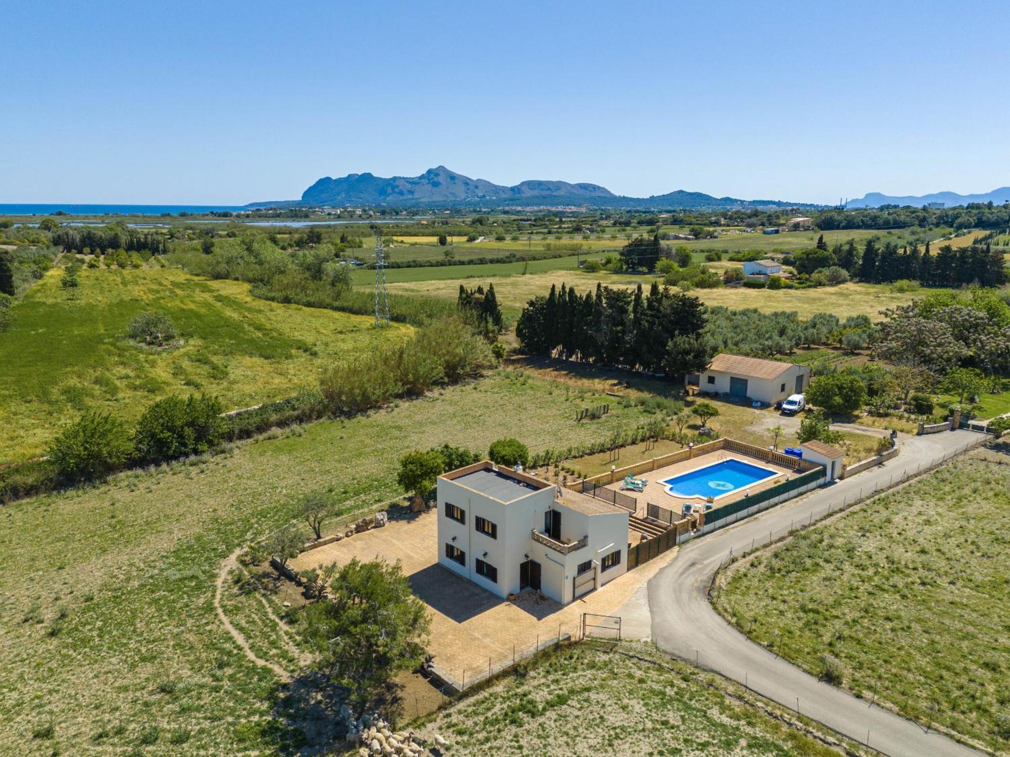 Villa Can Gosp / Sa Caseta D'En Mateu Alcudia  Bagian luar foto